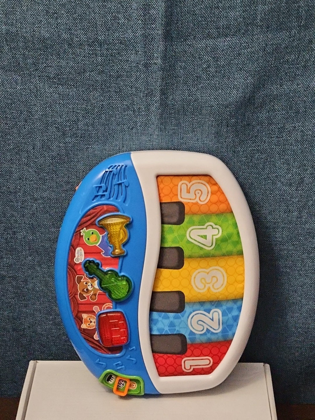 Baby Einstein Discover & Play Piano | Musical Light-Up Toy | English Spanish