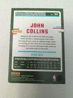 2023-24 Donruss John Collins #184 Green Holo Laser Parallel Utah Jazz