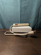 6-Outlet Power Strip Surge Protector 4 Ft Cord 15A Circuit Breaker Switch White