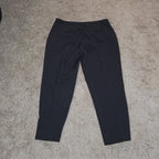 Zac & Rachel Black Dress Pants 14 Pleated Pocket Stretch Career NWOT