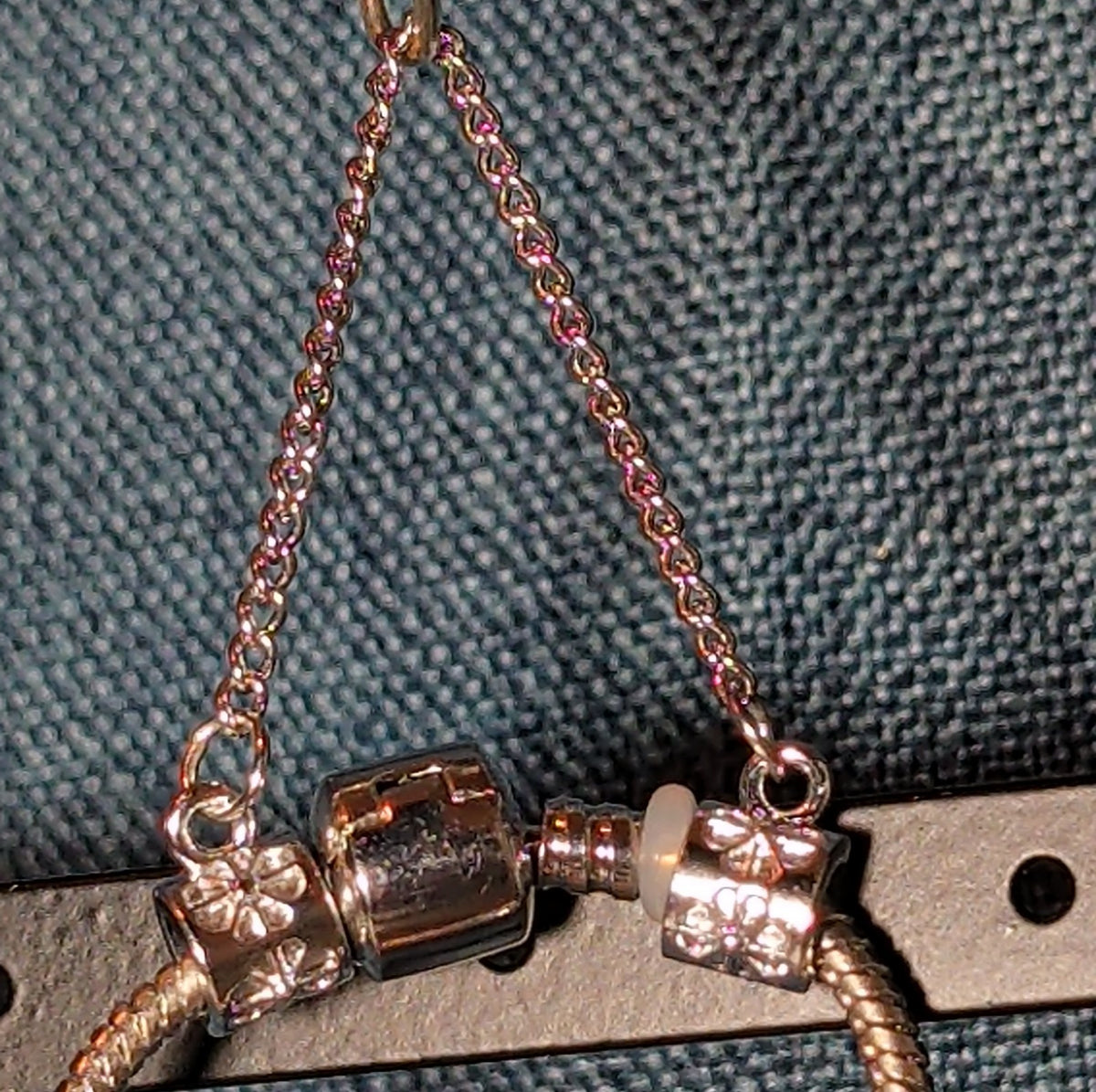 Hello Kitty Charm Bracelet Pink Rhinestone Y2K Kawaii