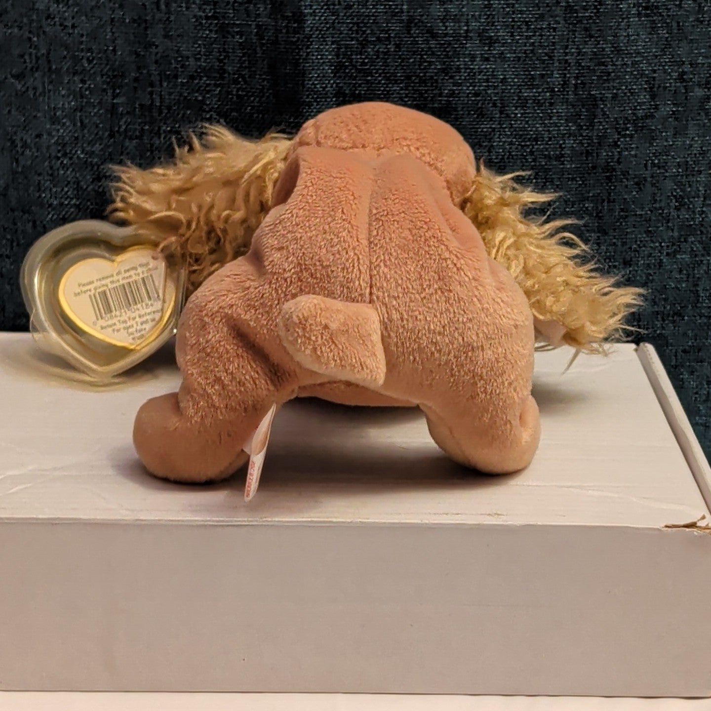 ​Ty Beanie Baby Spunky Cocker Spaniel Dog 1997 Red Star Tag Mint 008421041848