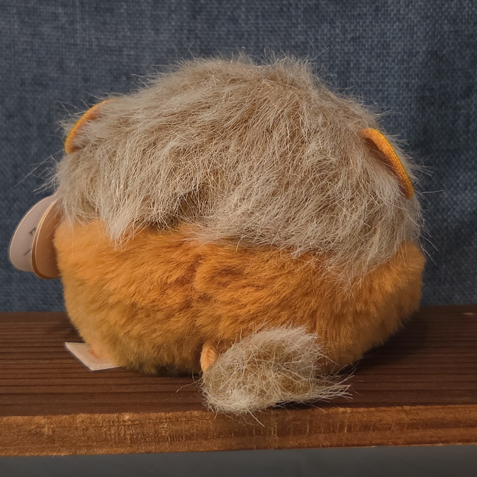 Ty Puffies Beanie Balls Caesar Lion Plush Toy 3" Glitter Eyes with tag Protector