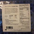4Patriots Black Bean Burger Mix 8 Servings Survival Food