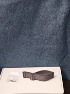 Fitbit Versa 1 / 2 / Lite Watch Band | Stretchy Elastic Nylon Strap | Dark Grey