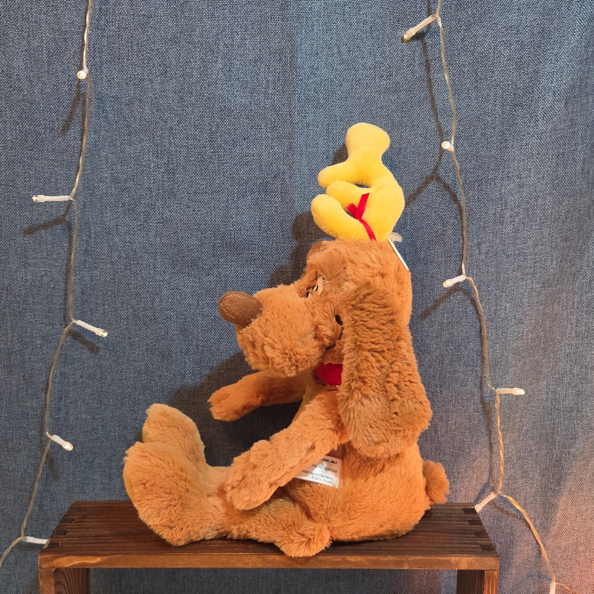 Aurora Dr Seuss Max Dog Grinch Antler Plush