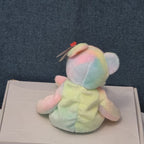 TY Beanie Baby B.B. BEAR The Birthday Bear 1999 | Pastel Tie-Dye | Mint Tags NEW