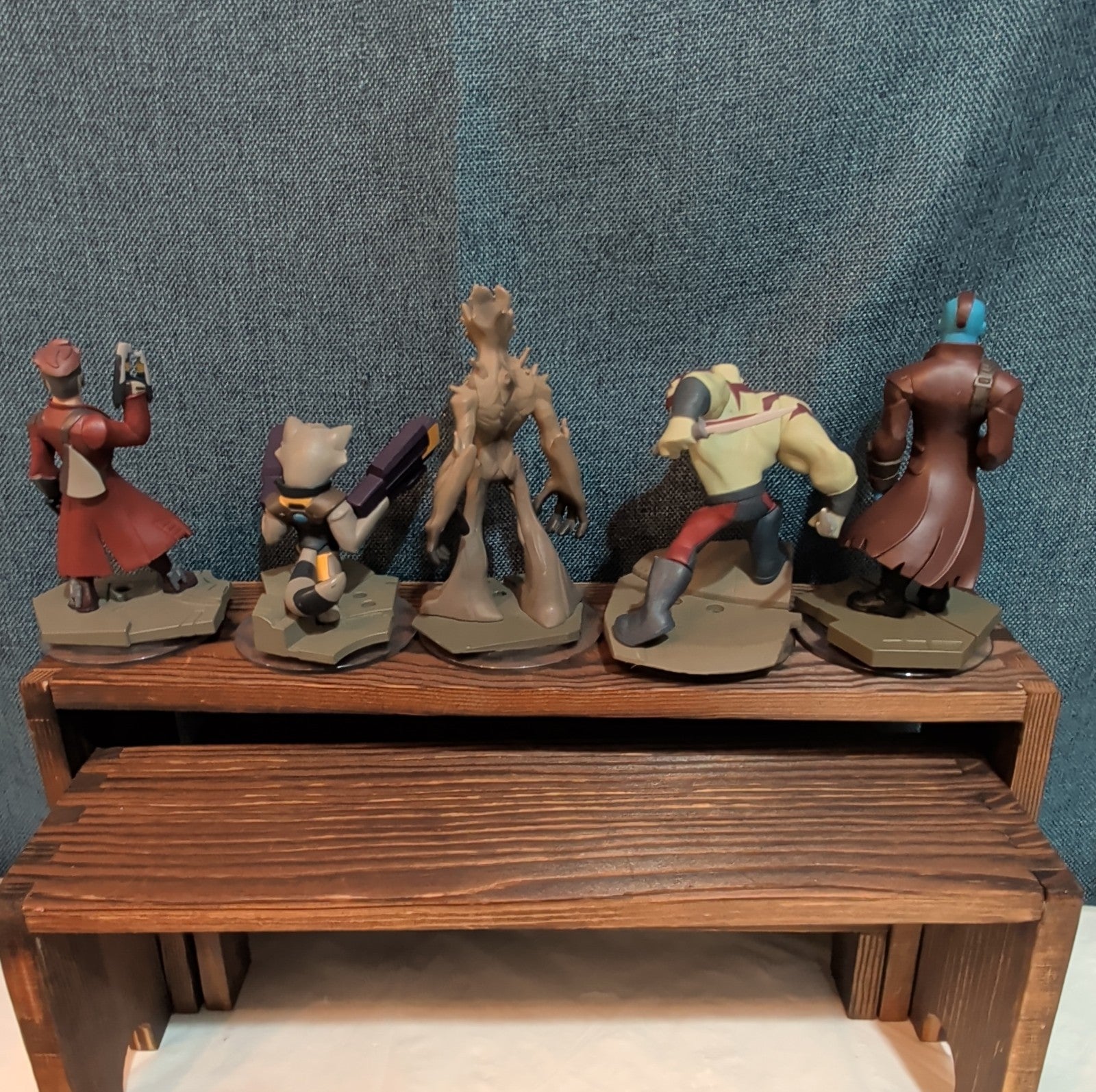 Disney Infinity 2.0 Guardians Galaxy 5 Figure Lot PVC Loose
