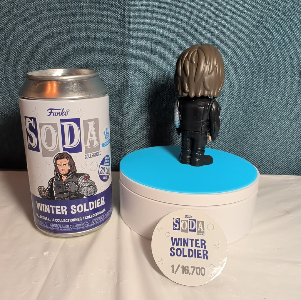 Funko Soda Winter Soldier Marvel MCU Vinyl Figure 1/16,700 w Can