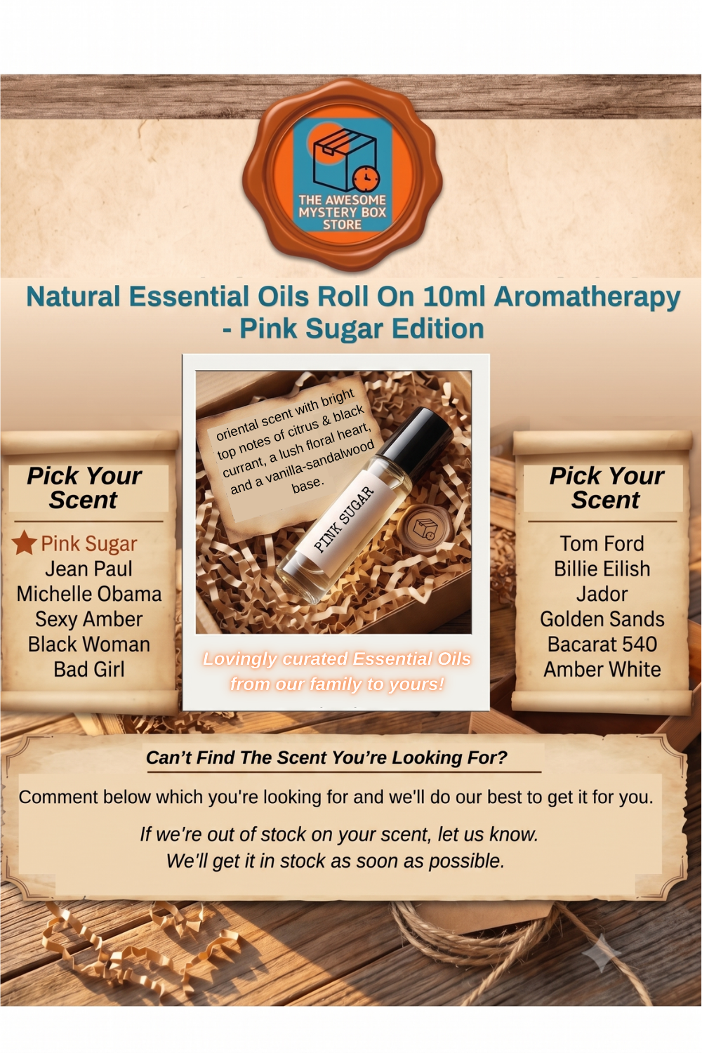Essential Oil 10ml Roll On Glass Vial Travel Pick Your Scent NEW