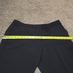 Zac & Rachel Black Dress Pants 14 Pleated Pocket Stretch Career NWOT