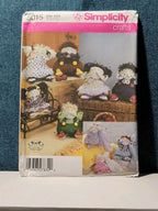 5015 Puddin' Head Doll Pattern UNCUT | Giggling Soft Doll 2004