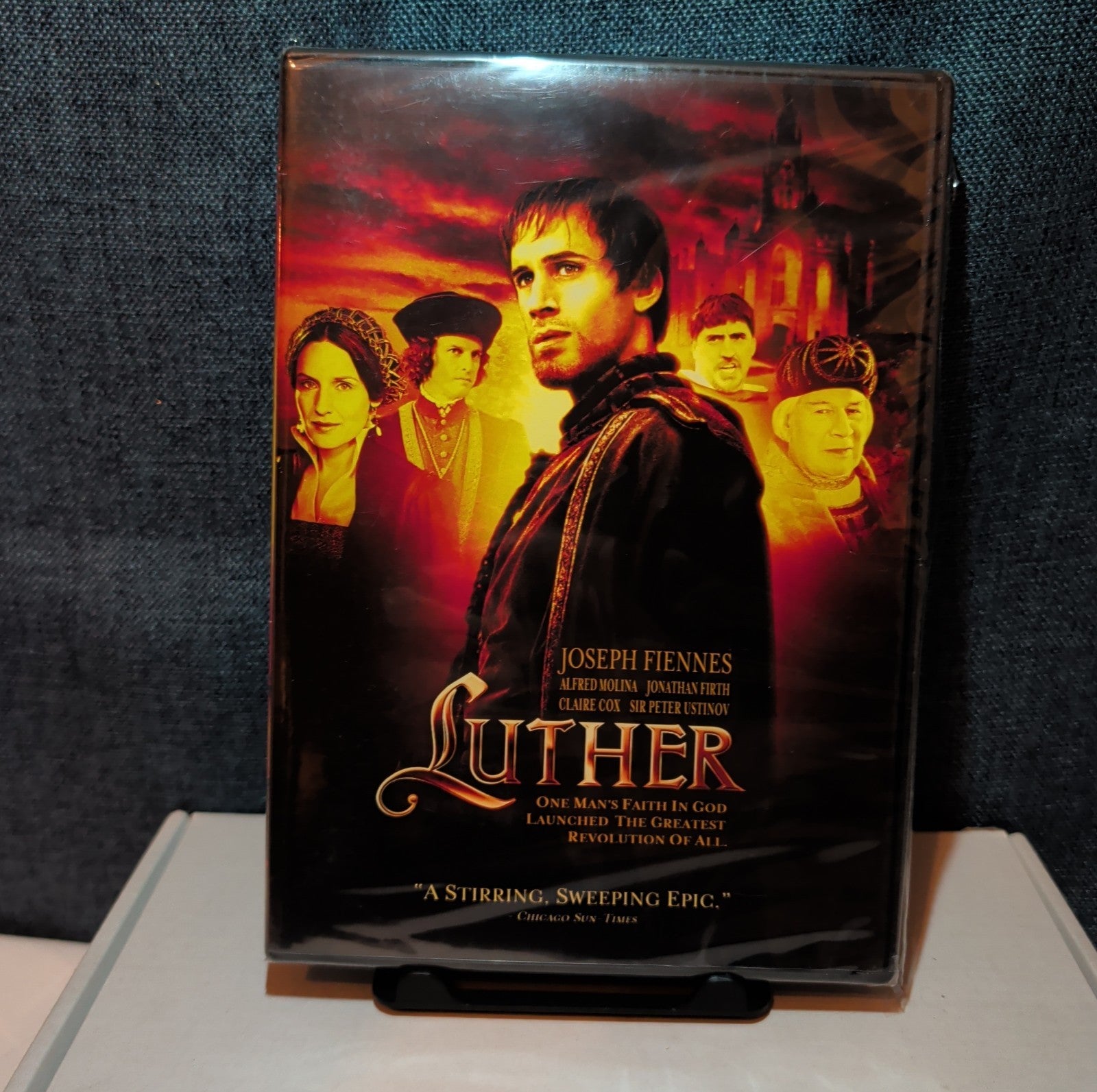 Luther DVD MGM Joseph Fiennes Christian History 2003 New Sealed 828706545461