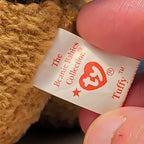 TY Beanie Baby TUFFY Terrier Dog 1996 | MWMT Mint Tags | Fareham Hants Star 6.5"