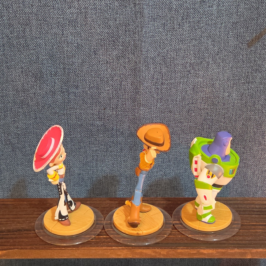 Disney Infinity Toy Story Buzz Woody Jessie Figures Lot 3 Loose