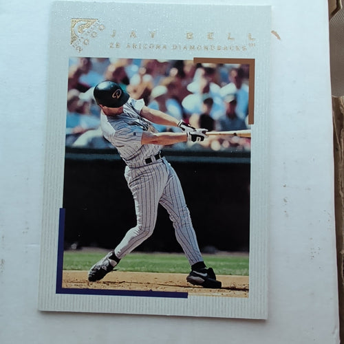 2000 Topps Gallery Jay Bell #3 Arizona Diamondbacks MLB Canvas Base Card