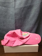 Disney Tinker Bell Hat Pink Baseball Cap "Cute but Feisty" Y2K Embroidered