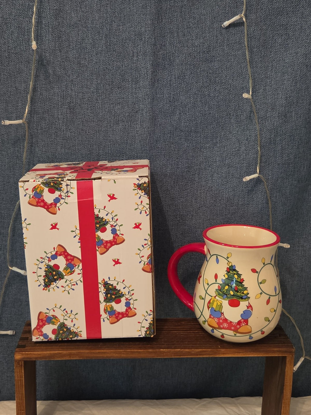 Temp-tations Gnome Christmas Tree Holiday 16oz Ceramic Mug