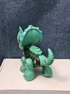 Take Apart Dinosaur Triceratops Figure Only | Green DIY Building Toy