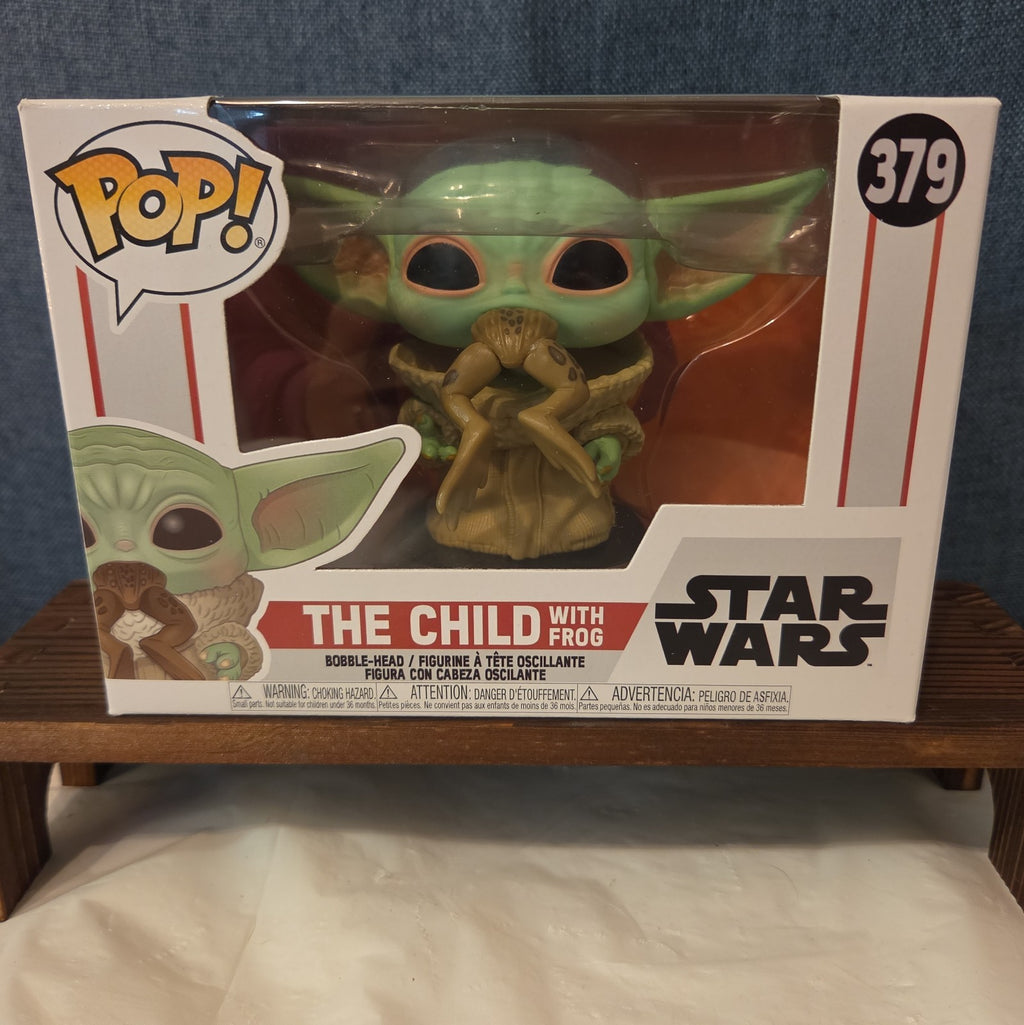Funko Pop Star Wars The Child With Frog #379 Grogu Vinyl Figure MIB