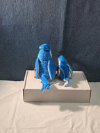 Ty Beanie Baby Rocket the Blue Jay Set Standard & Teenie Beanie 1998 NWT Bird