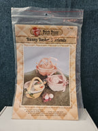 Vintage 1982 Patch Press Pattern 356B| Bunny Basket & Friends