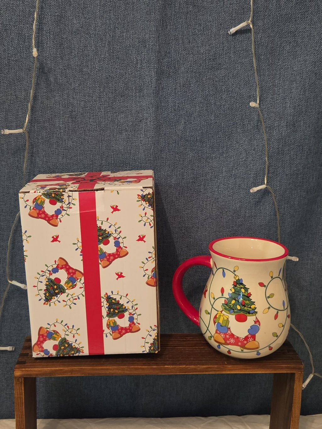 Temp-tations Gnome Christmas Tree Holiday 16oz Ceramic Mug
