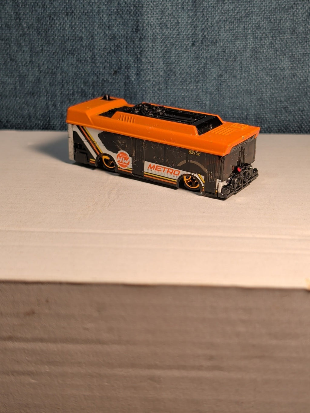 Hot Wheels Ain't Fare Bus | 2020 HW Metro "Rapid Routes" |  Diecast City Bus