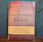 Timothy Keller Counterfeit Gods Paperback Christian Theology