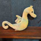 Vintage TY Teenie Beanie Baby, "Neon The Seahorse" With Original Tag EUC 