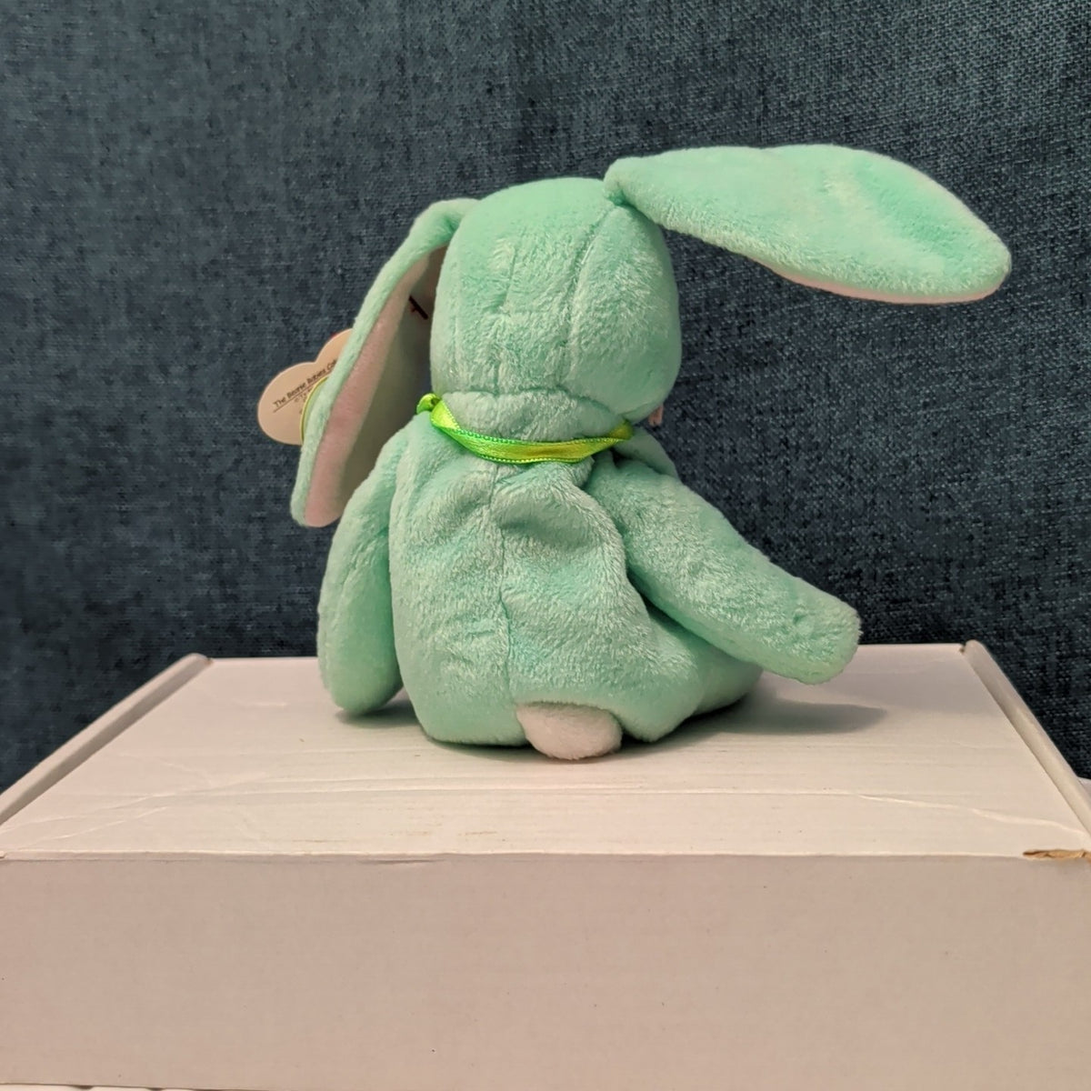 Ty Beanie Baby HIPPITY the Bunny | Retired 1997/1998 | 5th Gen Tag Mint Green