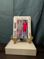 UNCUT McCall's M7652 (MP591) Pattern | Slimming Color Block Knit Dress Size 8-16