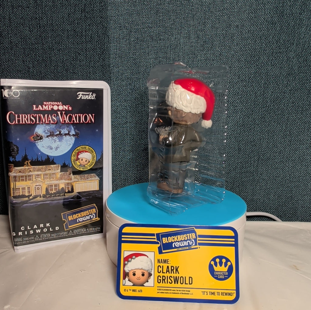 Funko Blockbuster Rewind Clark Griswold Vinyl Figure Christmas