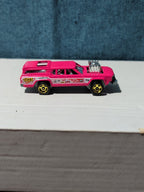 Hot Wheels Cruise Bruiser Pink | 2015 HW Wagons Demolition Derby | Loose Diecast