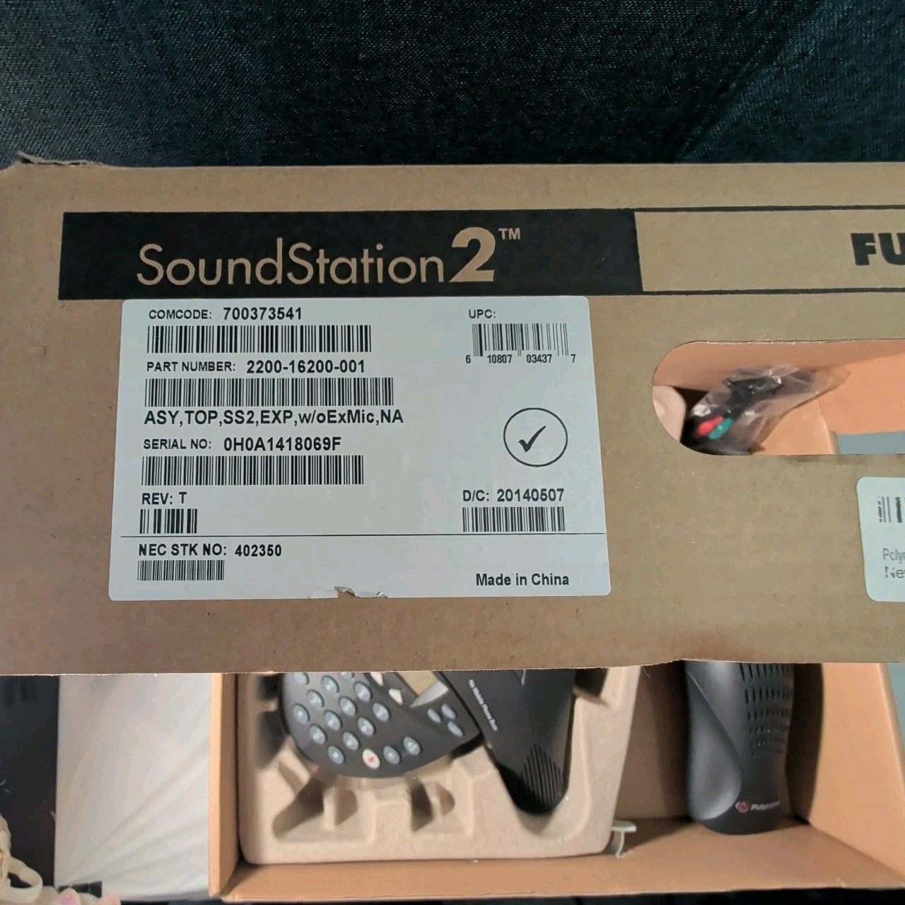 Polycom SoundStation2 Conference Phone 2200-16200-001 Expandable