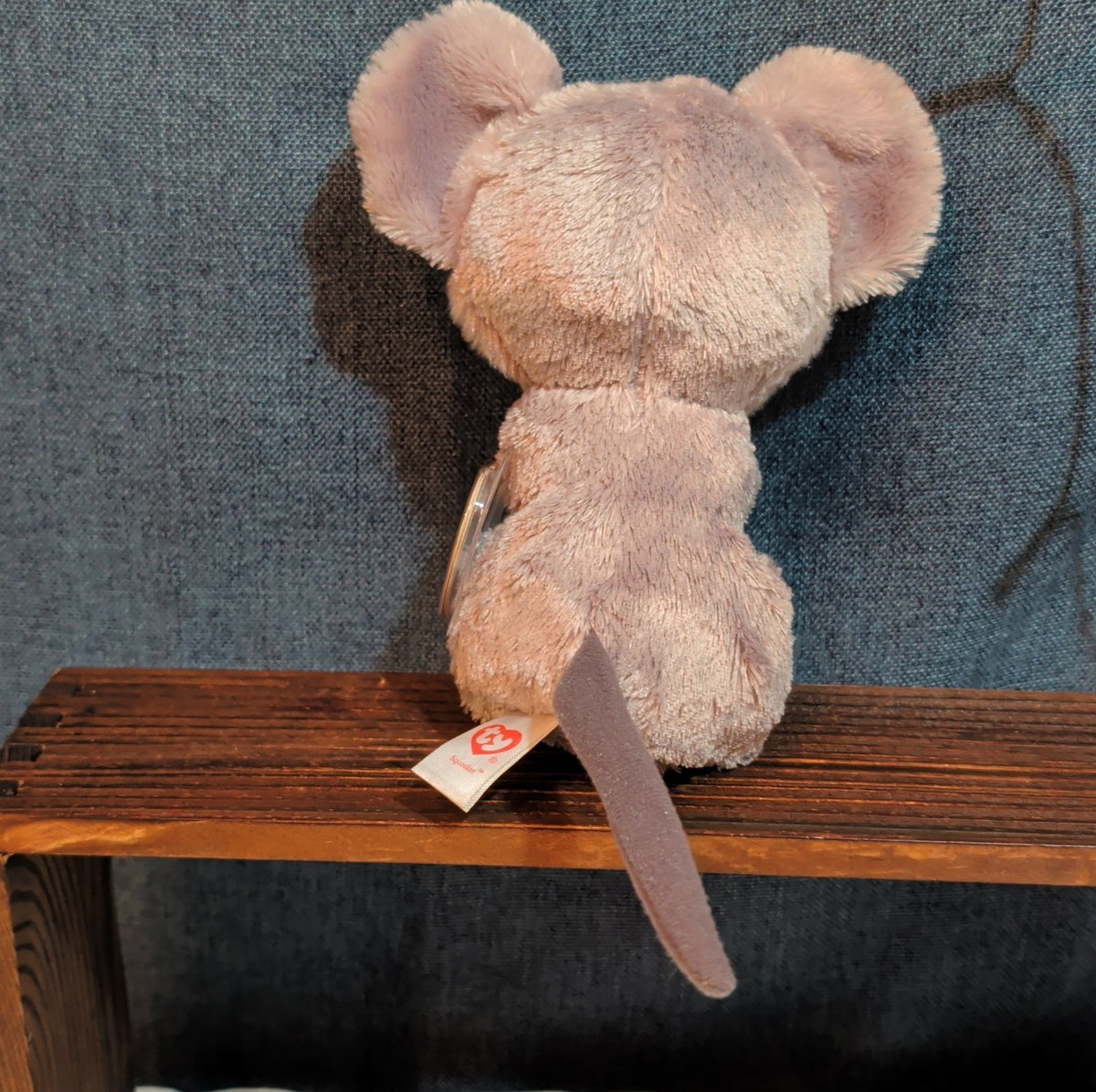 Ty Beanie Boos Squeaker Mouse 6" Plush Sparkle Cheese Kidcore