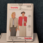 BURDA 8949 Misses Jacket Sewing Pattern | Sizes 8-20 | Easy Chanel Style UNCUT