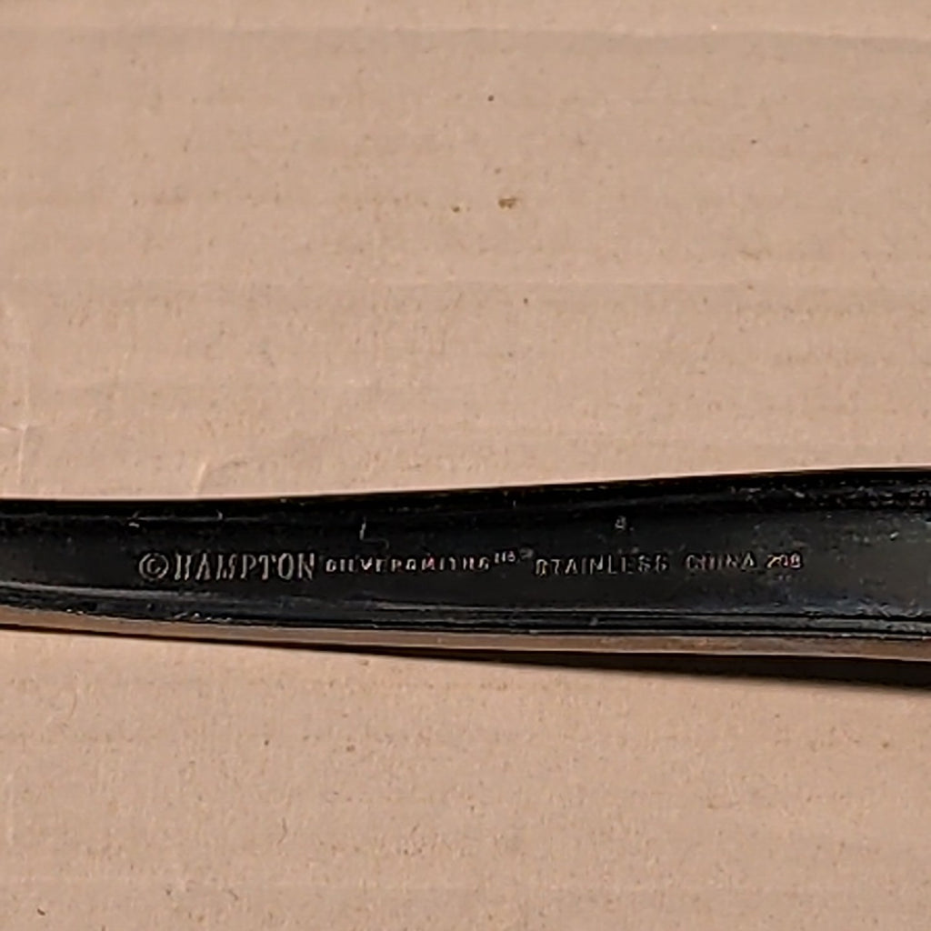 Set of 4 Hampton Silversmiths PORTFOLIO Glossy Salad Forks | 18/0 Stainless 208