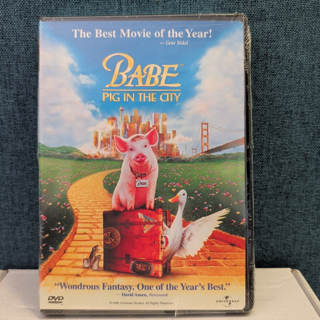 Babe Pig in the City DVD NEW Sealed Universal Kids Family Classic George Miller