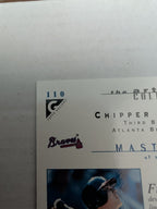2000 Topps Gallery - Masters of the Game Chipper Jones #110
