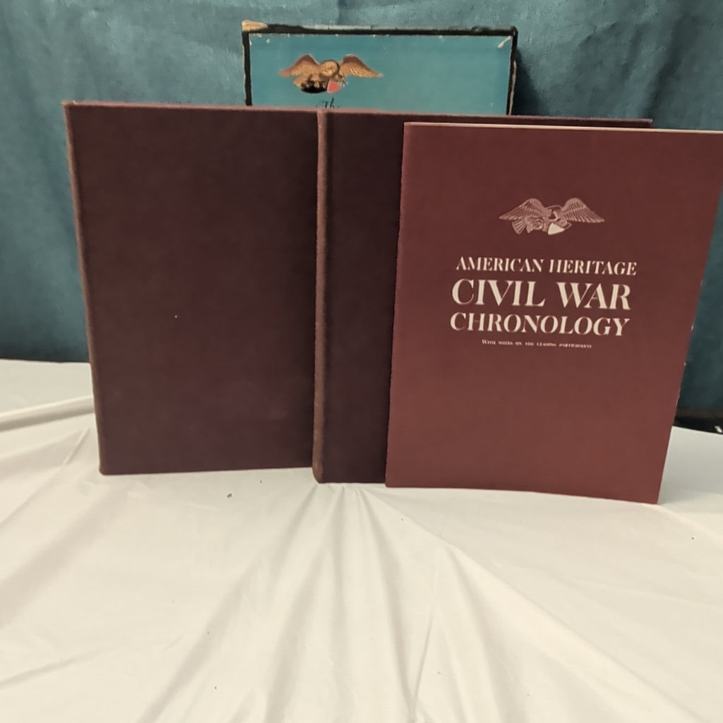 1960 American Heritage Picture History of The Civil War 2-Vol Set Bruce Catton