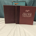 1960 American Heritage Picture History of The Civil War 2-Vol Set Bruce Catton
