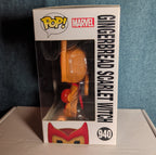 Funko Pop! Marvel Gingerbread Scarlet Witch 940 with Protective Case