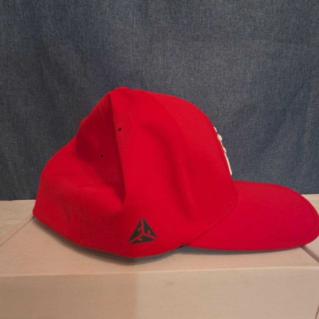 Flexfit Delta Hat SM Red Fly Embroidered Baseball Cap Fitted Performance 180