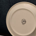 Bella Ceramica Alfresco Fruit Dinner Plates 10 in Hand Painted Set of 7