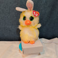 Ty Beanie Boos Coop The Easter Chick Bunny Ears Plush 6" Glitter Eyes NWT