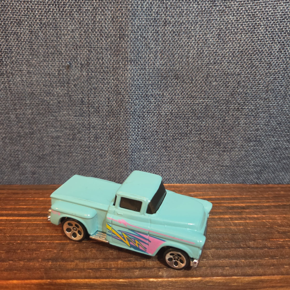 Hot Wheels Flashsider 1956 Chevy Teal Diecast 90s
