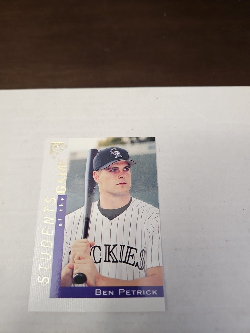 2000 Topps Gallery - Students of the Game Ben Petrick #128