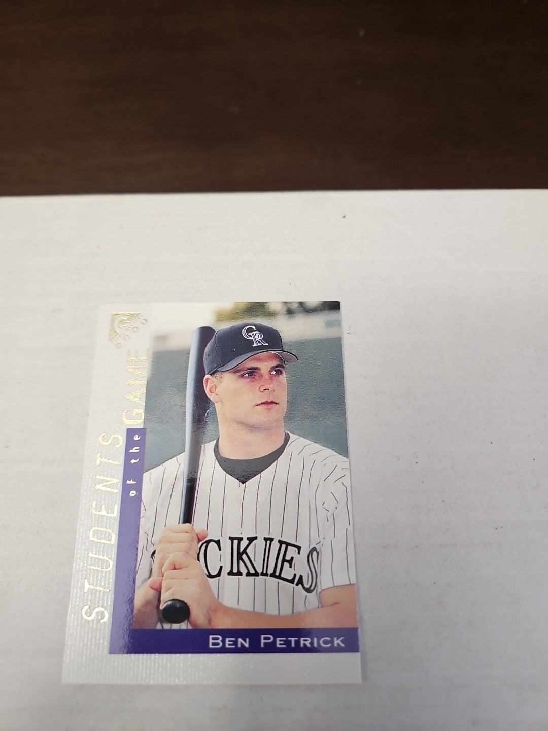 2000 Topps Gallery - Students of the Game Ben Petrick #128