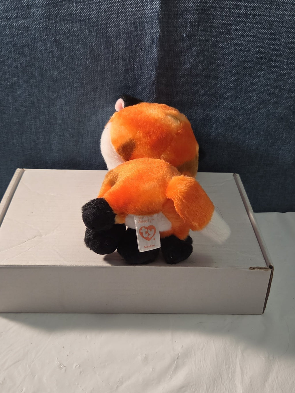 Ty Beanie Boos Meadow the Fox 6" Plush Stuffed Animal Toy